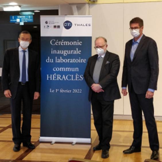 Creation of the joint laboratory HERACLES3 in the field of intense lasers